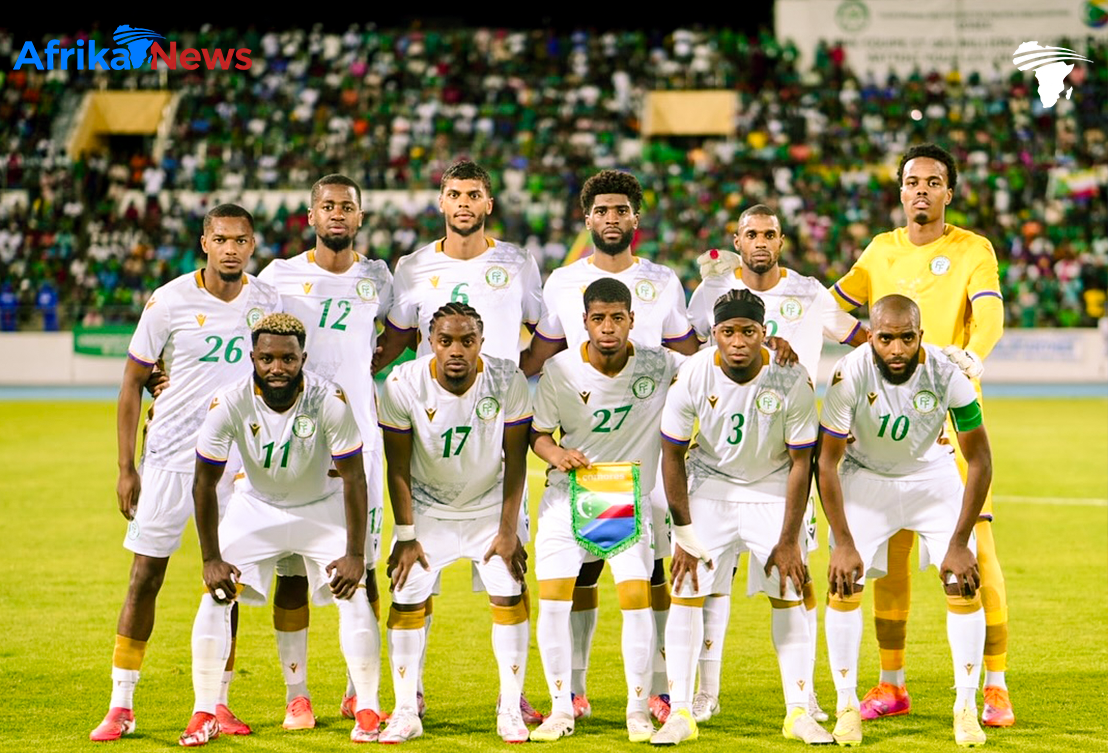 Classement FIFA : Les Comores gagnent 4 places et grimpent à la 108e position mondiale.